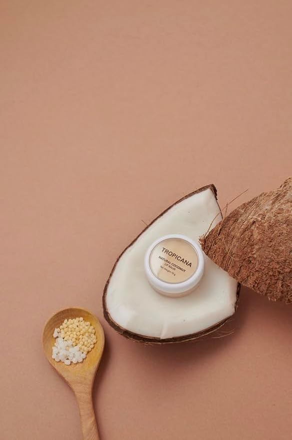 Tropicana Natural Coconut Lip Balm-Velvo Beauty