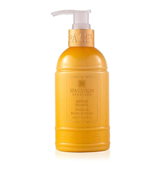 SPA CEYLON Neroli Jasmine Hand And Body Lotion | All Day Nourishment | Daily Moisturizer | Floral Fragrance | Hand and Body Moisturizer-Velvo Beauty
