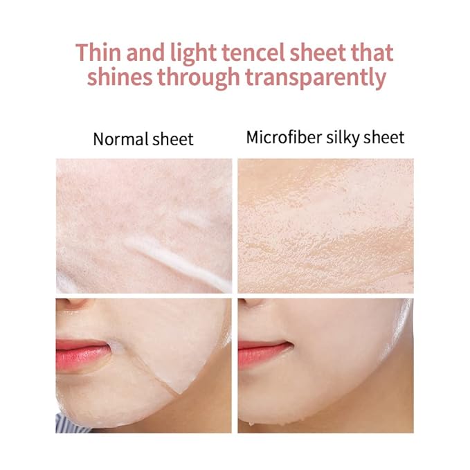 JMsolution Glow Luminous Flower Firming Mask | Rosewater & 4 Flower Extracts for Hydration, Firming & Radiance | 10 Sheets | Korean Skincare Sheet Mask for All Skin Types-Velvo Beauty