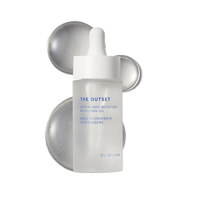 The Outset Ultralight Moisture Boosting Face Oil - Fragrance Free with Squalane - Non-clogging, Fast-Absorbing - Clean, Vegan, Gluten Free - All Skin Types, Sensitive Skin - 1 fl oz-Velvo Beauty