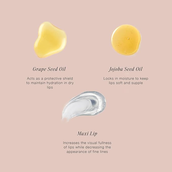 Jouer Essential Vegan Lip Enhancer - Plumping Lip Gloss - Enhancing Lip Conditioner - Moisturize, Plump, & Nourishing Lip Care - Jojoba Seed Oil & Maxi Lip Formula for Moisturizing & Fullness, Vanilla-Velvo Beauty