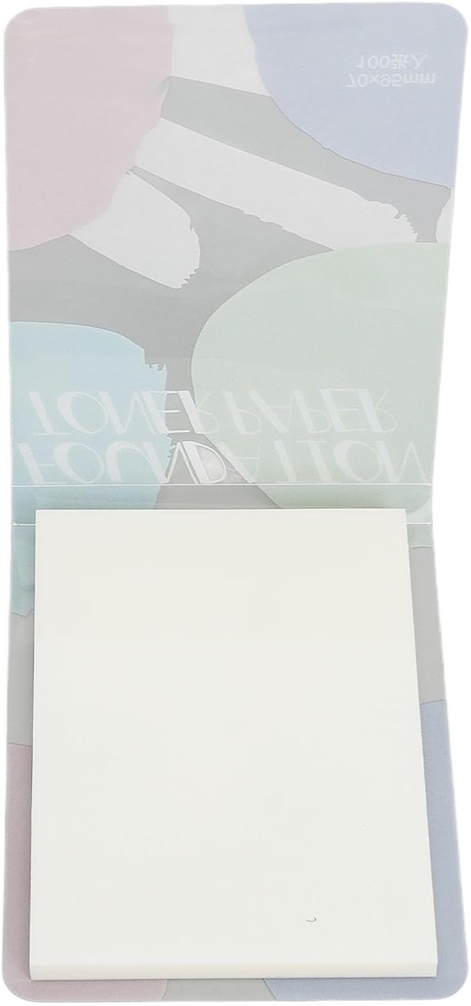 200 Sheets Nail Art Cosmetic Palette Paper Disposable Nail Art Palette Paper Mix Colors for Daily Use-Velvo Beauty
