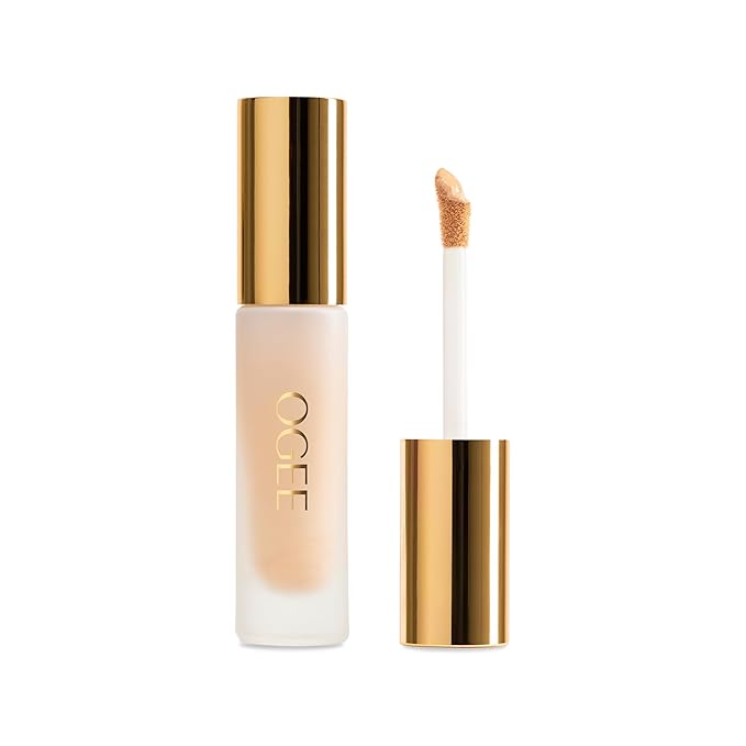 Ogee Complexion Perfecting Under Eye Concealer - Certified Organic Full Coverage Concealer - Buildable Coverage - POPLAR 0.10C - Fair (White-Pink Undertones)-Velvo Beauty
