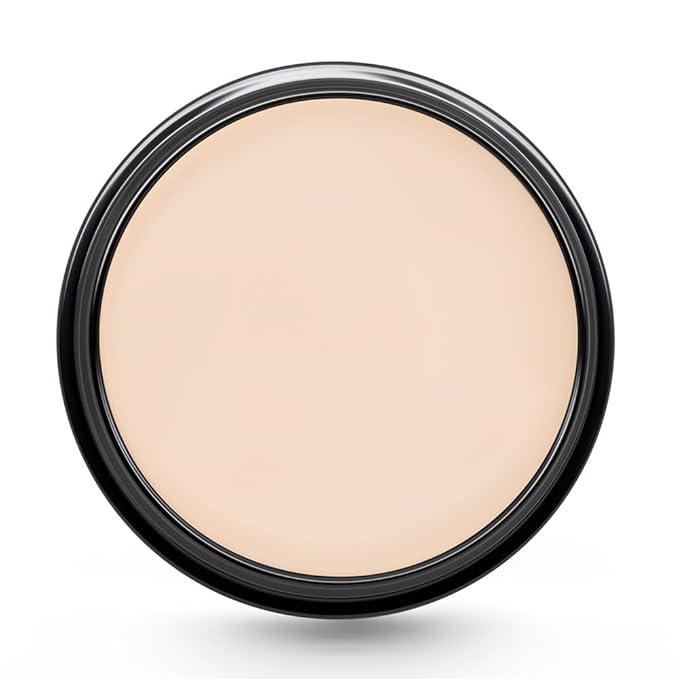Graftobian HD Glamour Crème Foundation 1/2oz, Weightless Full Coverage Makeup, 65 Inclusive Shades, For All Skin Types, Natural or Full-Glam Looks, For Professionals and Beginners (First Light)-Velvo Beauty