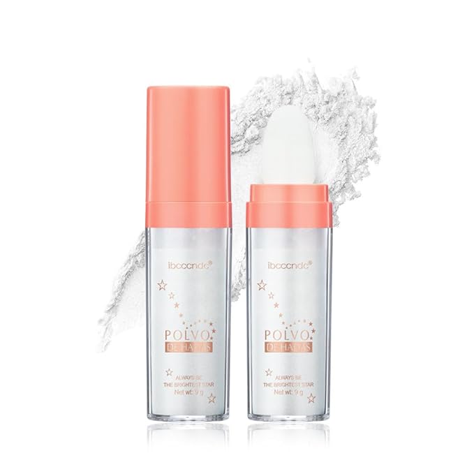 Highlight Polvo De Hadas, Fairy Highlighter Powder, Brightening Whole Body, Natural Three-Dimensional Face Contouring Clavicle Pat Powder, Highlighter Makeup-Velvo Beauty