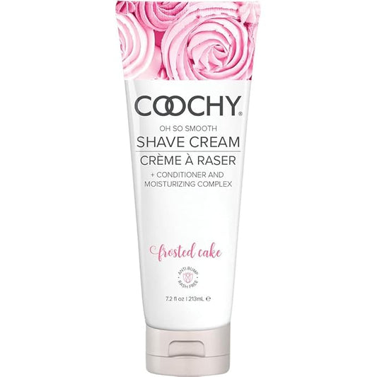 Coochy Shave Cream - Moisturizing Shave Lotion - Gentle Intimate Shaving Cream - For Bikini Area, Underarms, Legs & More - Rash-Free, Hydrating Formula - Frosted Cake, 7.2 oz-Velvo Beauty