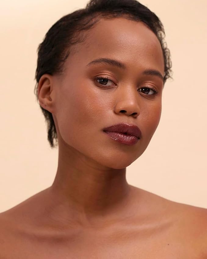 Henné Organics Luxury Lip Tint - Moisturizing, Sheer Natural Color - Nightfall (Dark Red)-Velvo Beauty