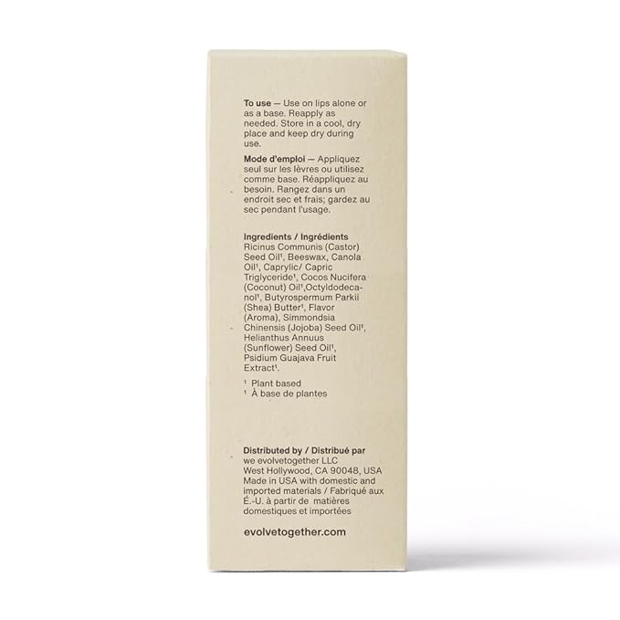 evolvetogether Lip Balm for Women & Men | Plant-Powered Hydration with Calming Lavender | Multi-Use Stick for Lips, Cuticles, Cheeks | Cruelty-Free, Paraben-Free | Made in USA (Anguilla, 1 Oz)-Velvo Beauty