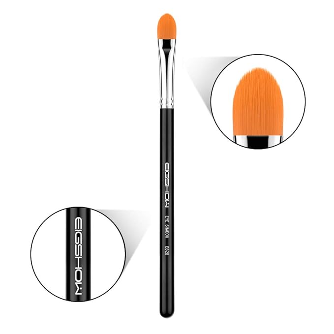Eye Shadow Primer Applicator Brush for Blending, Concealer, Professional Tools for Applying Cream, Liquid Shadows and Eye Primer Base with Vegan Bristles by EIGSHOW-Velvo Beauty