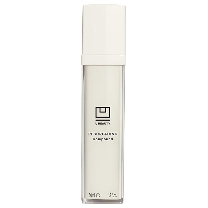 U Beauty Resurfacing Compound - Anti-Aging Daily Serum with Mandelic Acid, a Gentle Blend of Exfoliants, Retinol + Vitamin C for Smoother, Brighter, & Revitalized-Looking Skin - 1.7 fl oz-Velvo Beauty