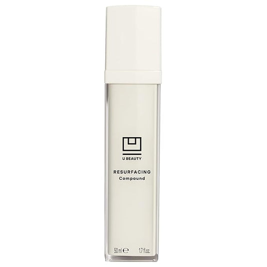 U Beauty Resurfacing Compound - Anti-Aging Daily Serum with Mandelic Acid, a Gentle Blend of Exfoliants, Retinol + Vitamin C for Smoother, Brighter, & Revitalized-Looking Skin - 1.7 fl oz-Velvo Beauty