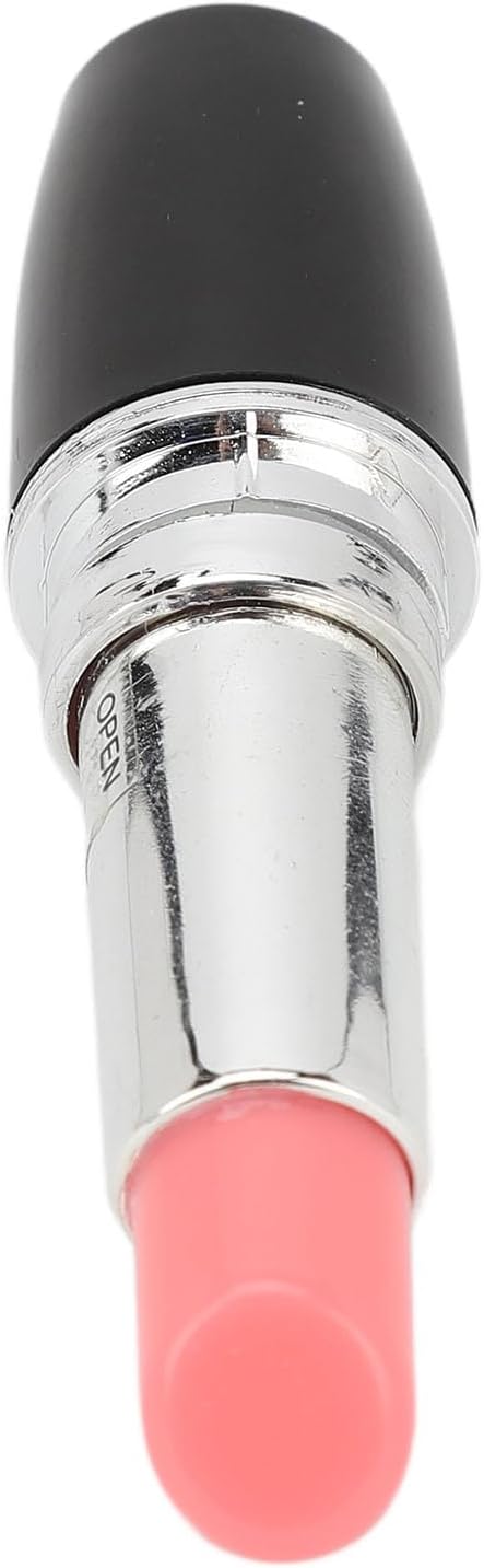 Small Lipstick Massager, Portable Lipstick Shape Vibration Face Massage Wand for Facial Eye - Relieving Dark Circles and Eye Bags, Used with AAA Battery (Not Included)-Velvo Beauty