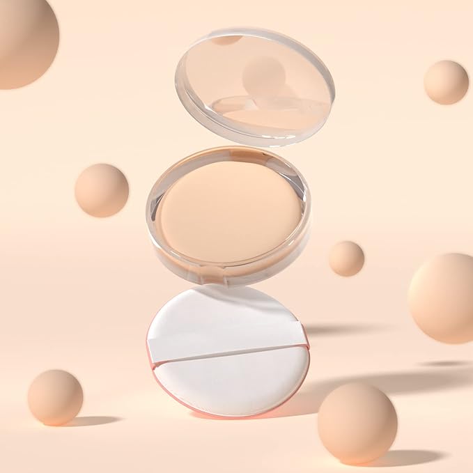 MOHOPE 8Pcs Air Cushion Makeup Puffs for Foundation with Portable Box, No Latex Blending Sponge for Liquid, Cream, Foundation and Powder, Teardrop Powder Puff, Purple-Velvo Beauty