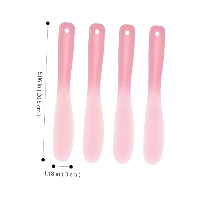 10pcs Tool Stick Makeup Spatula Cosmetic Plate Mixer Cosmetic Mixer Silicone Stirring Tools Beauty Spatula Makeup Plate Spatula Makeup Mixing Tool Makeup Mixer Tool-Velvo Beauty