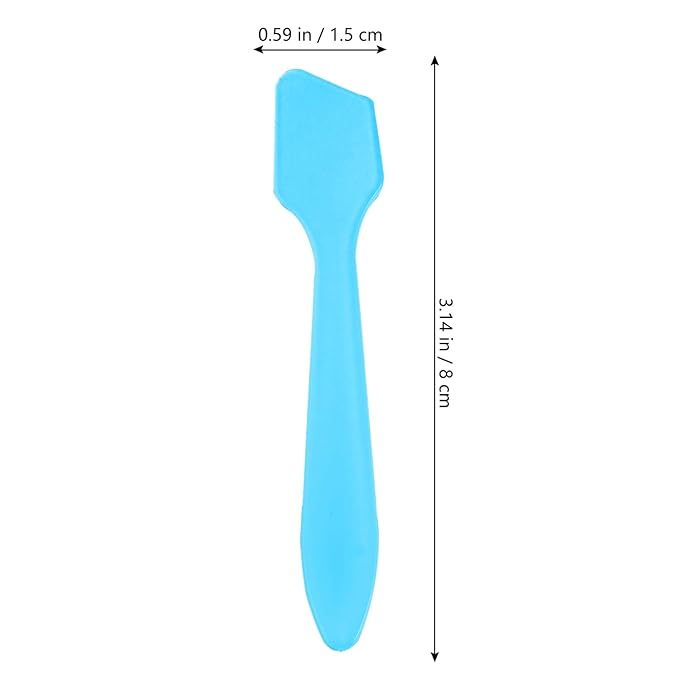 Beaupretty Cosmetic Spatula Stick 150pcs Cosmetic Spatula Plastic Stir Stick Makeup Skin Care Facial Cream Spatula Mud Stirring Rods for Mixing Resin Epoxy Cosmetic Paints DIY Crafts Making-Velvo Beauty