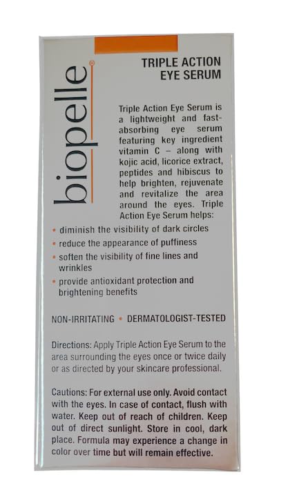 Biopelle Triple Action Eye Serum-Velvo Beauty