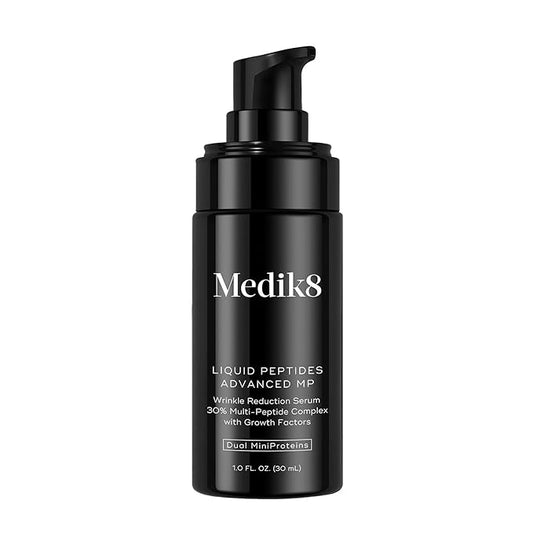Medik8 Liquid Peptides Advanced MP - Peptide Serum - Face Serum for Wrinkle Reduction - Hydrating and Supports Collagen, Hyaluronic Acid - 1 oz-Velvo Beauty