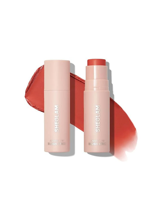 SHEGLAM Snatch N Cream Blush Stick Longlasting High Pigment Blush for Cheeks - Next Dimension-Velvo Beauty
