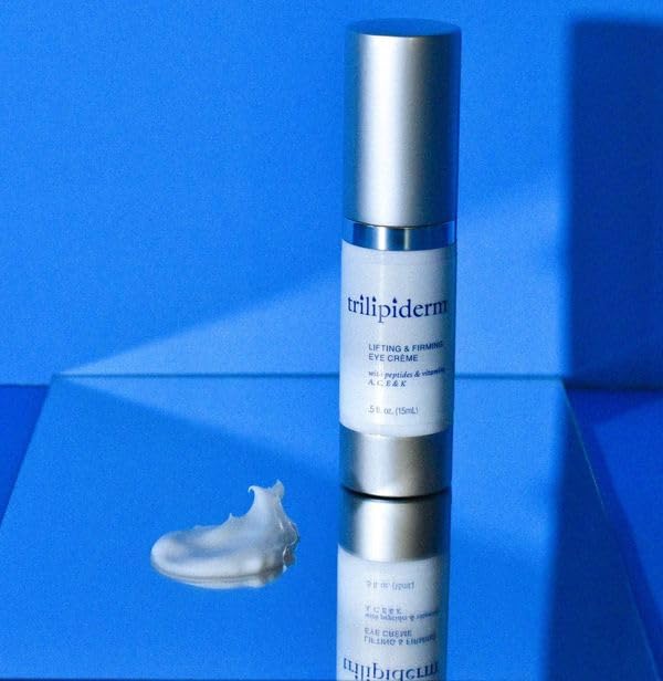 Trilipiderm Natural Lifting & Firming Eye Creme hydrating, healthy eye treatment for fine lines-Velvo Beauty
