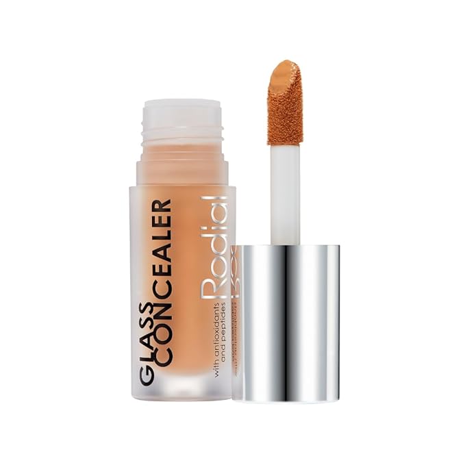Rodial Glass Concealer Shade 2 - Luminous, Full-Coverage Cream with Peptides and Antioxidants for Flawless Skin, 0.1 fl. oz.-Velvo Beauty
