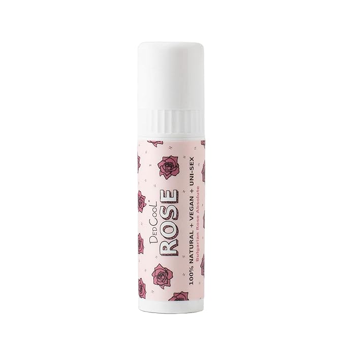 DedCool Lip Balm Stick (Rose) Jumbo, Vegan, Flavored, Coconut Oil Lip Balm, Long Lasting, Moisturization, Hydrates Dry & Chapped Lips, Vegan, Natural, Clean, Non-Toxic, Fragrance For All-Velvo Beauty