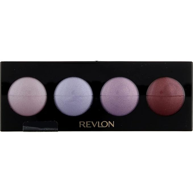 Revlon Crème Eyeshadow Palette, Illuminance Eye Makeup with Crease- Resistant Ingredients, Creamy Pigmented in Blendable Matte & Shimmer Finishes, 701 Wild Orchids, 0.12 Oz-Velvo Beauty