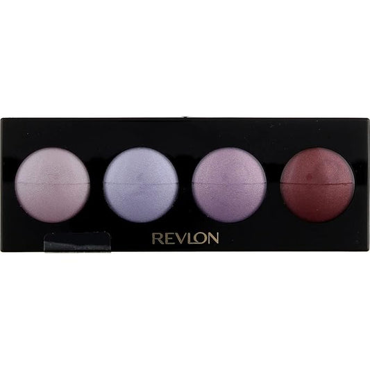 Revlon Crème Eyeshadow Palette, Illuminance Eye Makeup with Crease- Resistant Ingredients, Creamy Pigmented in Blendable Matte & Shimmer Finishes, 701 Wild Orchids, 0.12 Oz-Velvo Beauty