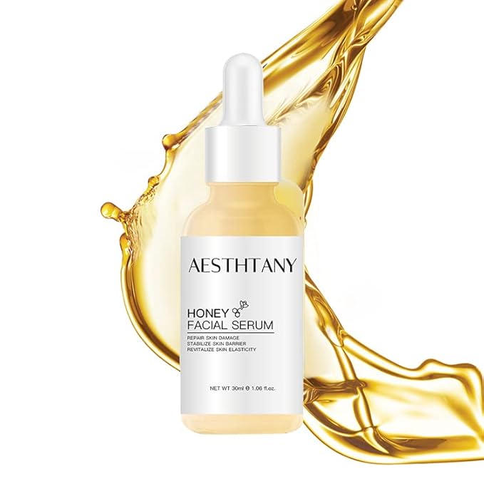 Honey Hyaluronic Acid Face Serum, 30ml / 1.06 fl.oz | Honey Purity 30% | Vit E - Anti Aging Facial Serum for Skin Care | Face Serum for Women | for All Skin Type-Velvo Beauty