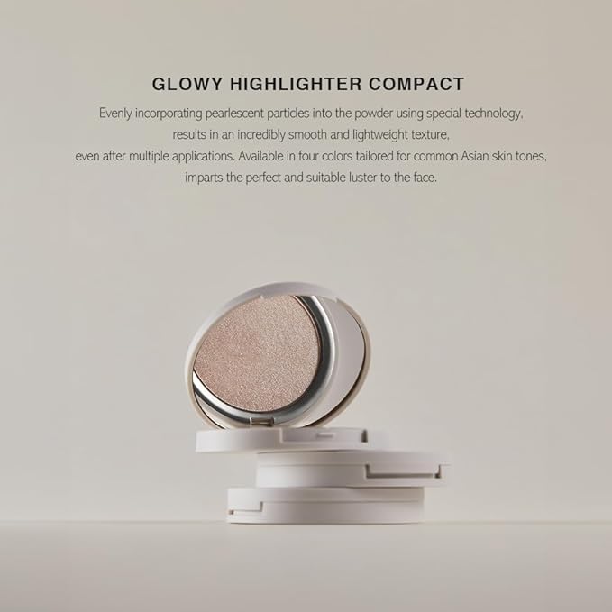 heme Glowy Highlighter Compact 5.5g (02 Honey Bronze)-Velvo Beauty