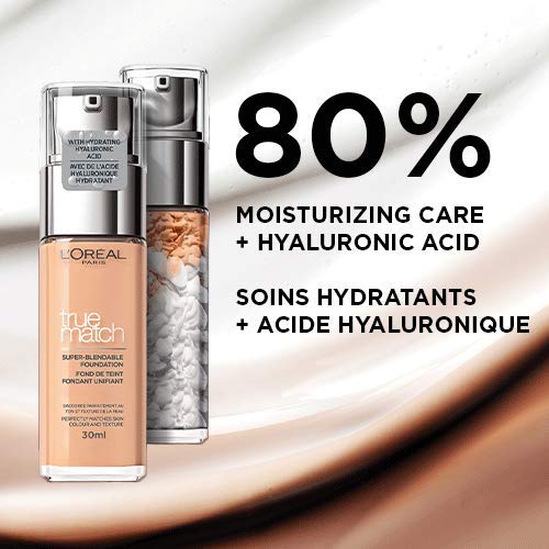 L'Oreal Paris New True Match Foundation 30ml - 5D/5W Golden Sand-Velvo Beauty
