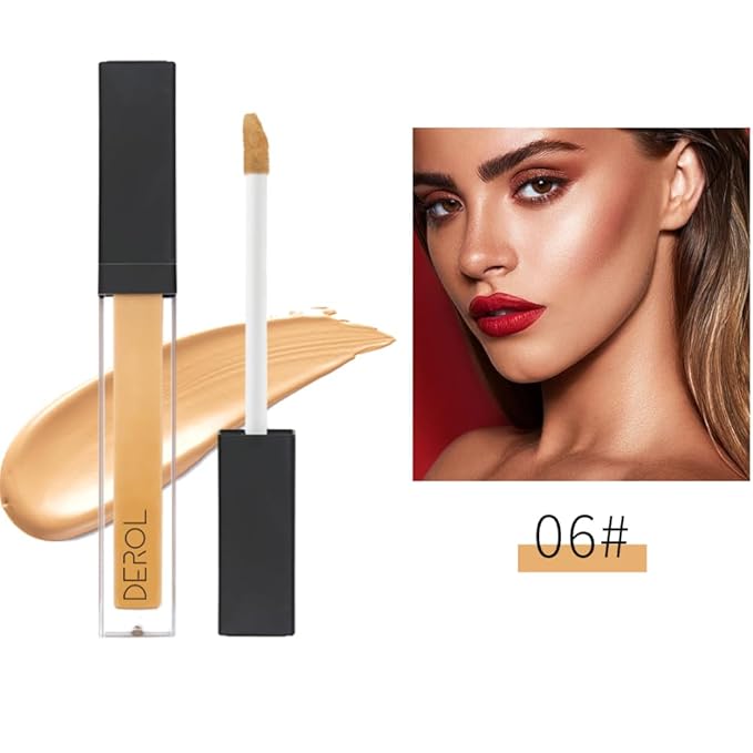 Liquid Concealer Makeup - Natural Coverage & Highly Pigmented Lightweight Concealers 6.5ml (06)-Velvo Beauty