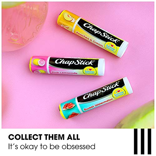 ChapStick Lip Moisturizer I Love Summer Collection 3-Packs (12 Sets/36 Tubes) – Bulk Lip Balm, Refreshing & Sweet, 0.15 Oz Ea-Velvo Beauty