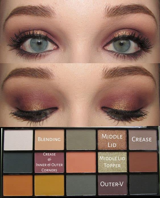 Makeup Revolution Reloaded Palette, Makeup Eyeshadow Palette, Includes 15 Shades, Lasts All Day Long, Vegan & Cruelty Free, Iconic Division, 16.5g-Velvo Beauty