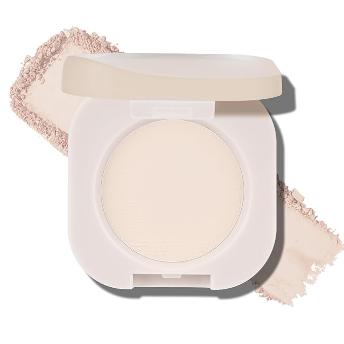 KYDA Single Matte Eyeshadow - Sheer Off White Vanilla, Ultra-fine Lightweight Powder, Brightening Primer, Multiuse Blendable Eyes Makeup, Moonlight-Velvo Beauty