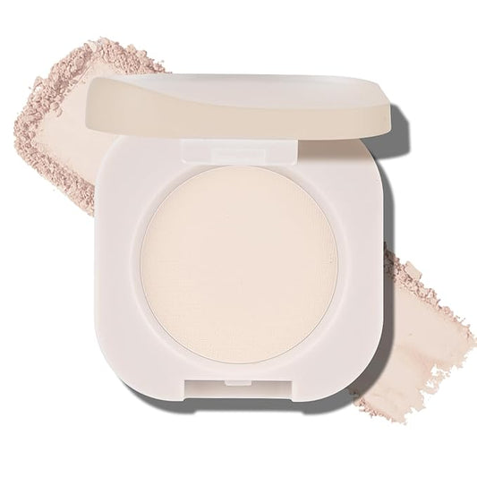 KYDA Single Matte Eyeshadow - Sheer Off White Vanilla, Ultra-fine Lightweight Powder, Brightening Primer, Multiuse Blendable Eyes Makeup, Moonlight-Velvo Beauty