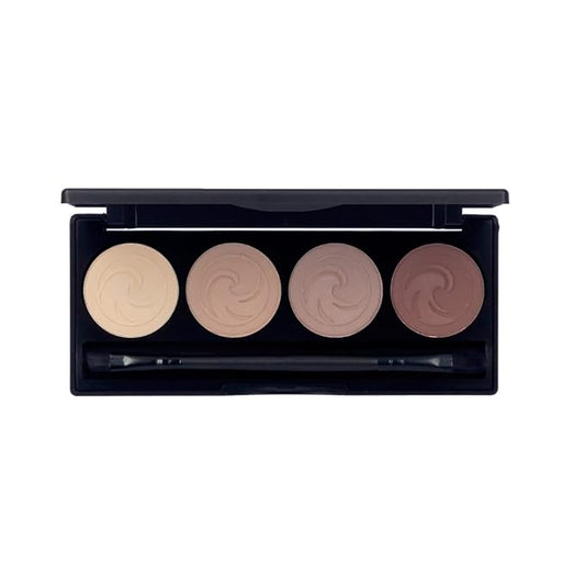 Gabriel Cosmetics Eyeshadows (Classic II Palette: VANILLA, TOAST, COCOA, CHOCOLATE BROWN)-Velvo Beauty