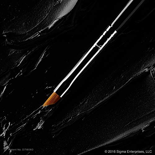 Sigma Beauty Professional E06 Eye Liner Brush – Fine Angled Eyeliner Brush with Pointed Tip for Meticulously Applying Gel and Liquid Eyeliner, For Cat Eyeliner & Winged Liner (1 Brush)-Velvo Beauty