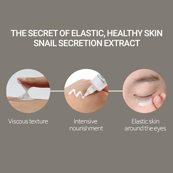 SCINIC Snail Matrix Eye Cream All Skin Types Women Hypoallergenic Moist (30ml)-Velvo Beauty