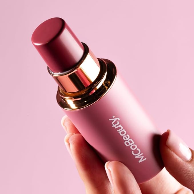 MCoBeauty Baby Face Multi-Use Cream Stick, Lou Lou Deeper Rose Tone Shade, Silky Smooth, Buildable Blush for Eyes, Lips & Cheeks, Vegan, Cruelty Free Cosmetics-Velvo Beauty