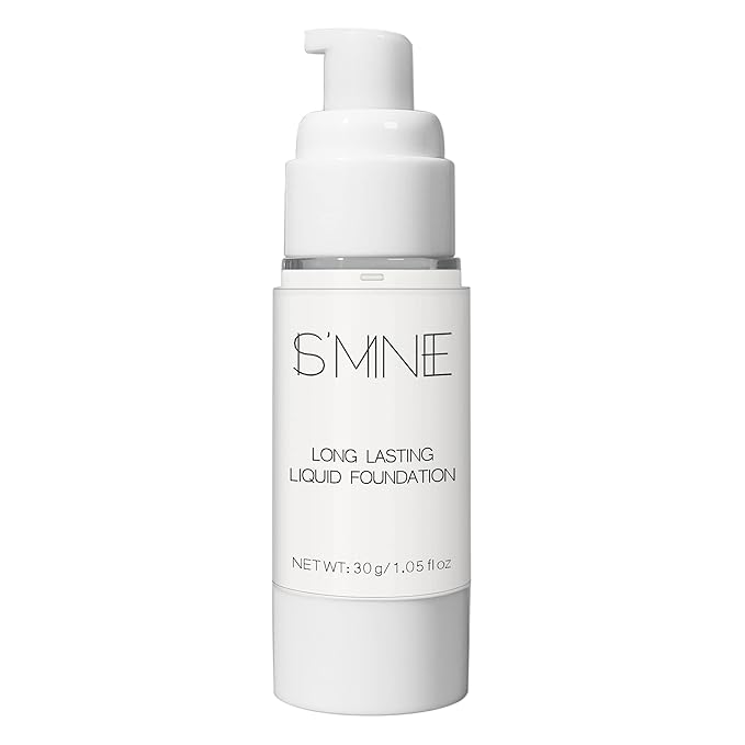 IS'MINE White Liquid Foundation Makeup, Matte Flawless Finish Foundation, Vegan & Cruelty-Free (1.05 Fl Oz, 041)-Velvo Beauty