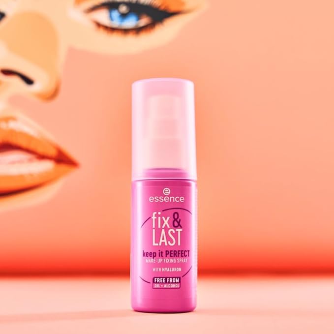 essence | Fix & Last Keep It Perfect Makeup Fixing Spray | Weightless, All-Day Setting | Vegan & Cruelty Free-Velvo Beauty