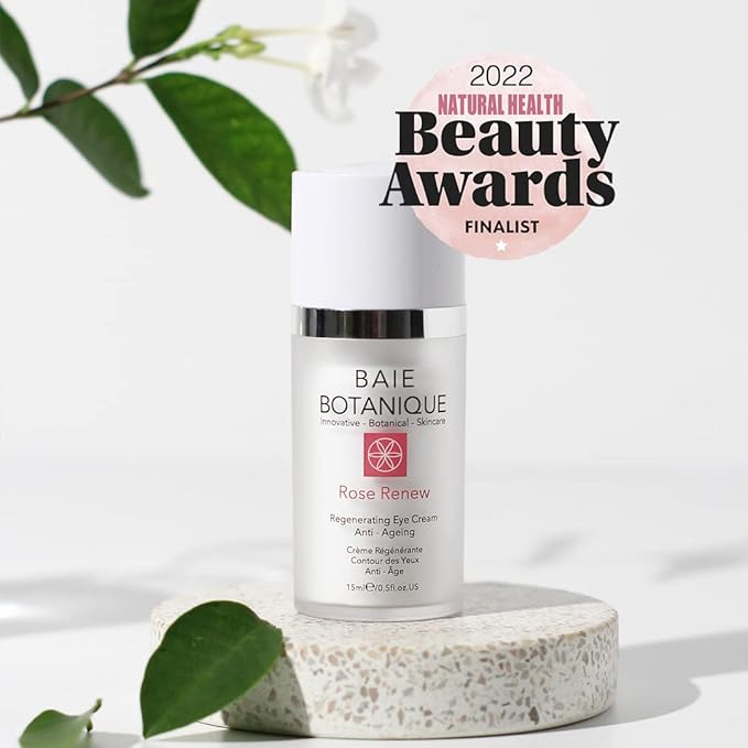 Baie Botanique Anti-Aging Eye Cream 15ml, Edelweiss Stem Cells, Low Molecular Hyaluronic Acid Multi Award Winning - 100% Natural, 70% Organic-Velvo Beauty