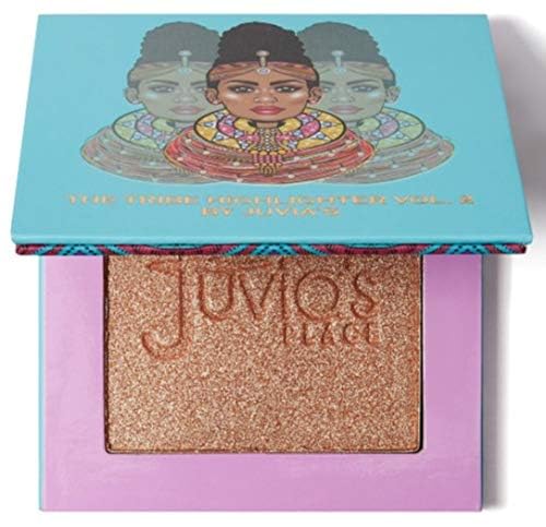 Juvia's Place Highlighter Tribe Glow Vol.2 - Highlighter Powder, Baked Highlighter, Shimmer Highlighter Makeup, Long-Wearing & Illuminating Cheek Highlighter - Suitable for Medium Skin Tones-Velvo Beauty
