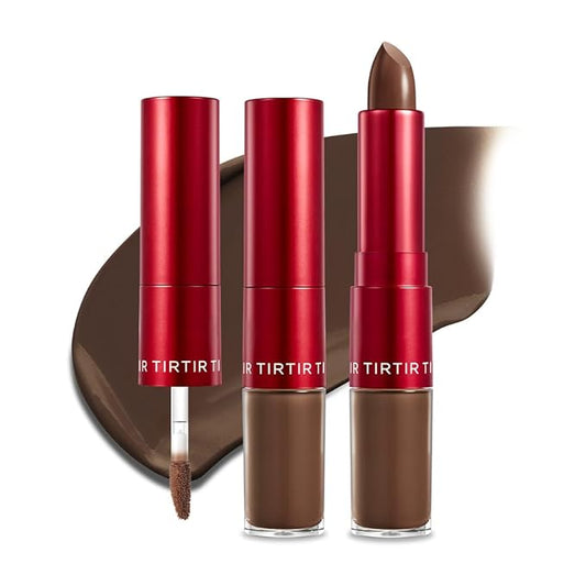 TIRTIR Glide&Hide Blurring Concealer - Creamy texture, Conceals dark circles and wrinkles, Dual formula (liquid tip & balm stick), Long-lasting wear, Korean Makeup, #9.5N, 0.28 Oz-Velvo Beauty