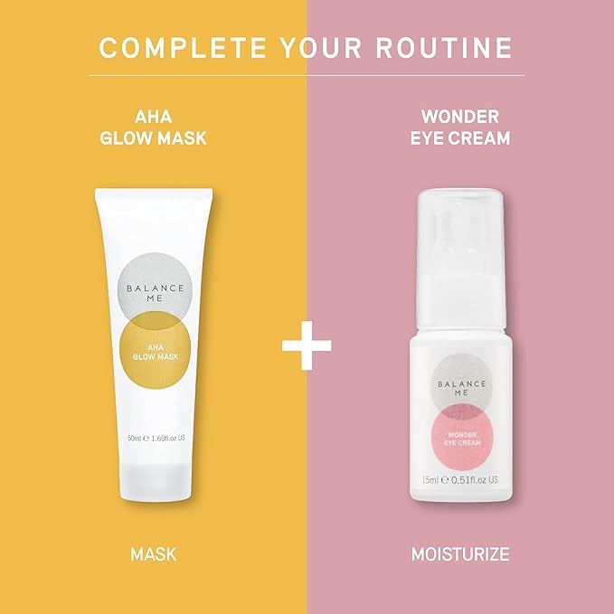 Balance Me Wonder Eye Cream, With Hyaluronic Acid, Reduces Dark Circles & Puffiness, Anti-Ageing & Hydrating Eye Gel, For All Skin Types, 100% Natural, Vegan & Cruelty Free Made In UK, 0.5 Fl Oz-Velvo Beauty