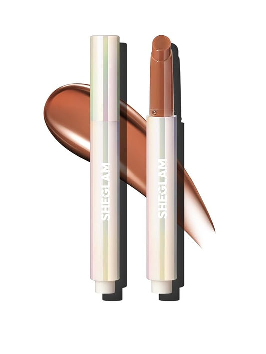 SHEGLAM PoutPerfect Moisturizing Solid Lip Gloss Lipstick - Mahogany Magic-Velvo Beauty