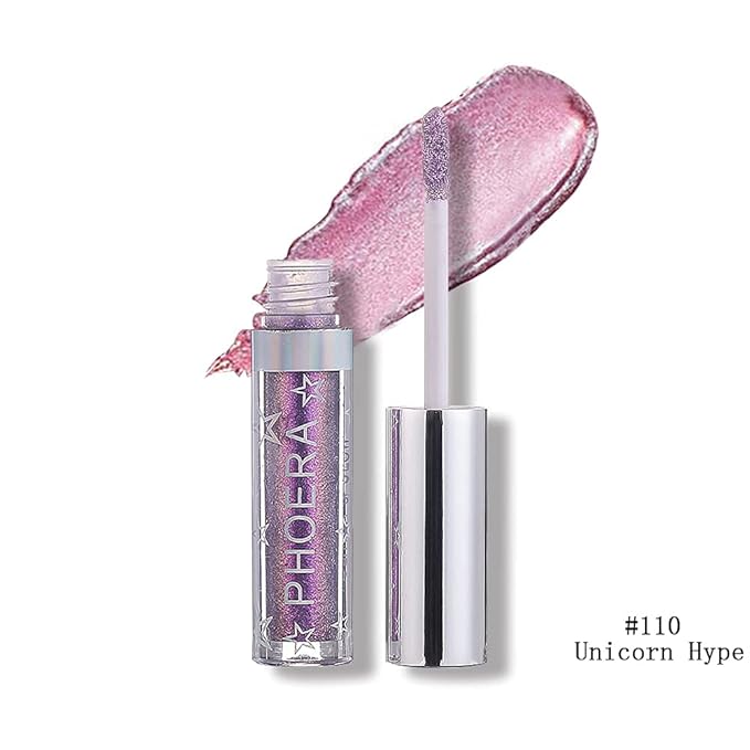 Glitter Eyeshadow,Makeup For Eyes Liquid Shimmer Sparkle Glow Light Colors Pencil Stick Shiny Long Lasting Waterproof Shining Eye Shadow Sets Metallic Pigments Metals Gloss Sparkling Pen Kit (A110)-Velvo Beauty