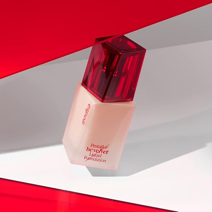 Espoir Pro Tailor Foundation Be Velvet SPF22 PA++ #5 Beige 1.01 fl oz | Powerful Lastingness Cover | Thin Coverage Improving Skin Texture | Velvety Formula without any Dry Feeling | Korean Makeup-Velvo Beauty