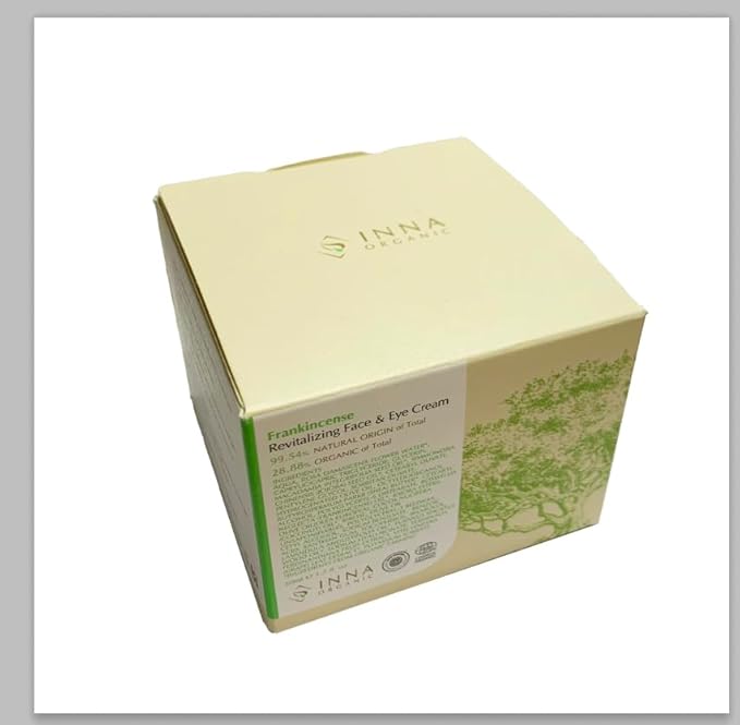 FRANKINCENSE REVITALIZING FACE & EYE CREAM, Anti-aging, Wrinkle Care, Moisturizing, Luxury Clean Beauty, Certified Organic, 1.7 fl.oz.-Velvo Beauty
