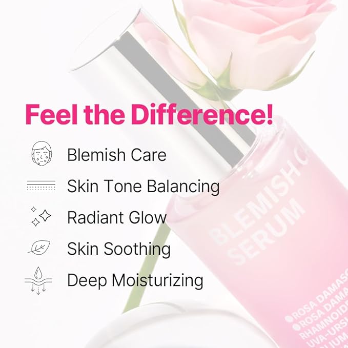 ISOI Blemish Care Up Serum for Face, Vegan Hydrating Serum for Smooth & Glass Skin Effect, Skin Barrier & Moisture Balance for Women, Korean Skin Care (0.85 fl. oz, 25ml)-Velvo Beauty